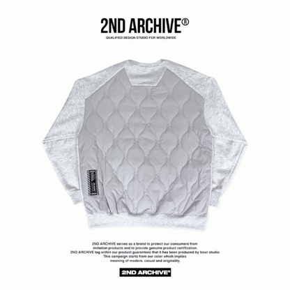 【一口價$299/件】🇰🇷韓國直送🇰🇷 2ND ARCHIVE Basic Padded Sweatshirt 2ND ARCHIVE
