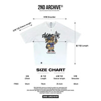 韓國直送🇰🇷 2ND ARCHIVE Bear Street Style T-shirt APM 537 BOWL