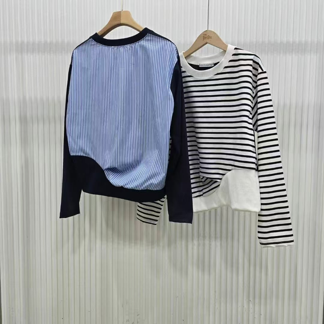 韓國直送Color-Block Top
