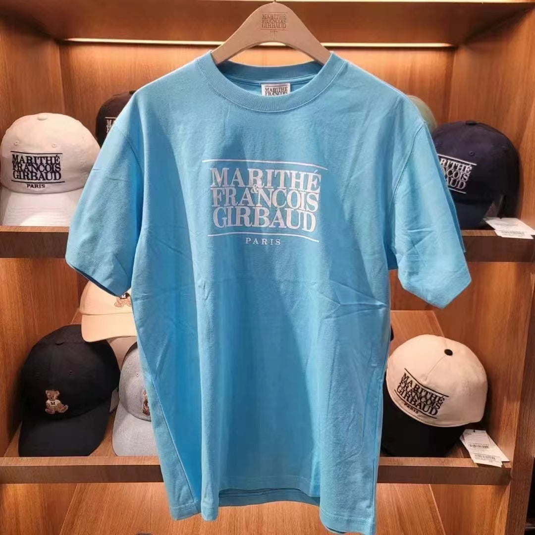 韓國直送MARITHE  CLASSIC LOGO TEE (男女款) Nya醬外貿服飾 (大廠)