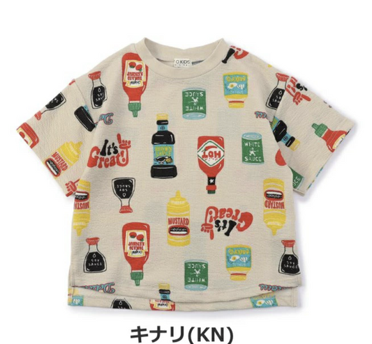 日本直送F.O.KIDS SAUCE TEE