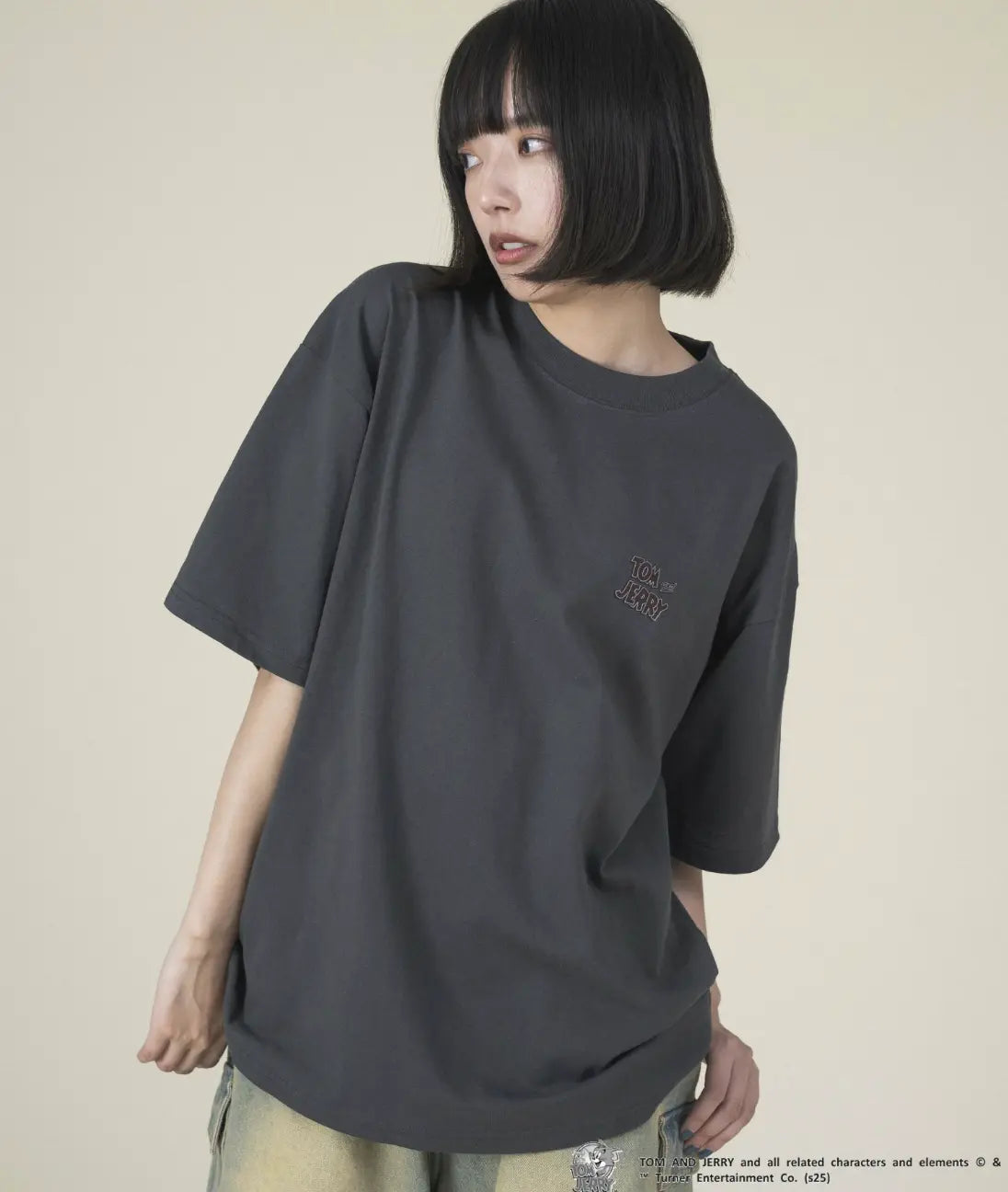 日本直送TOM and JERRY Graphic Tee WEGO LADY'S
