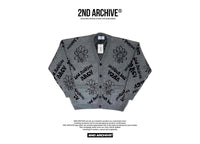 【一口價$410/件】🇰🇷韓國直送🇰🇷 2ND ARCHIVE Flower Pattern Smiley Cardigan 2ND ARCHIVE