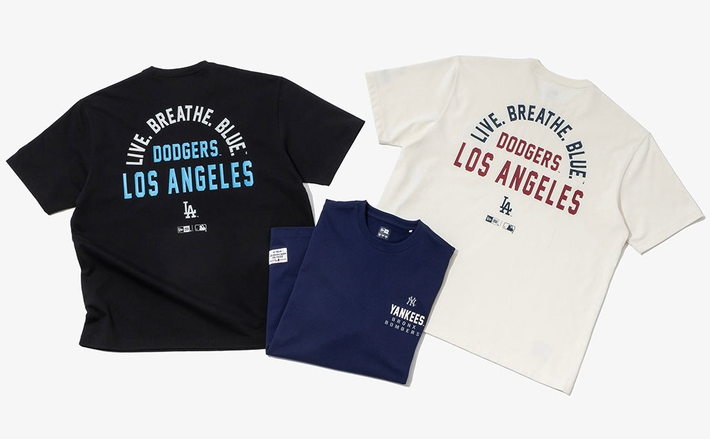 New Era Dodgers Arch Slogan Tee -3 Color