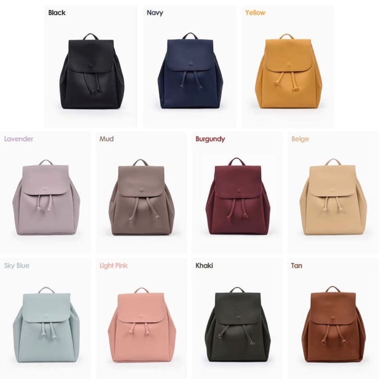【一口價$350/個】🇰🇷韓國直送🇰🇷 韓國Rooty 學院風簡約後背包 BackPack  |11色