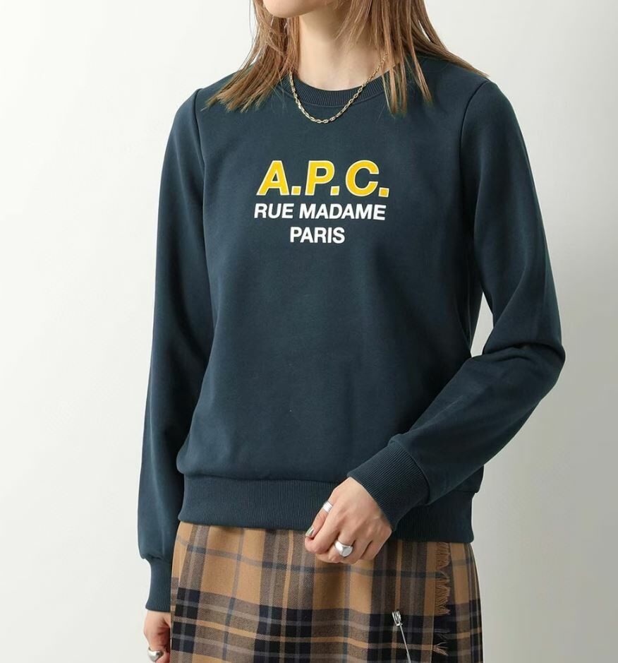 A.P.C.  Madame Trainer Crew Neck Sweatshirt NY