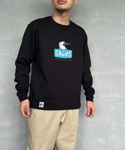 CHUMS OLD BOOBY FACE Logo Print Crew Neck Sweatshirt Nya醬外貿服飾 (大廠)
