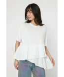 日本直送Rode Crown Pigment Frile Docking Tops Rode Crown(Rakuten Fashion)