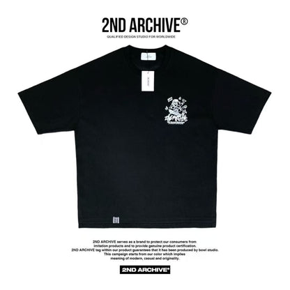 韓國直送 2ND ARCHIVE Board Beagle Crayon Tee