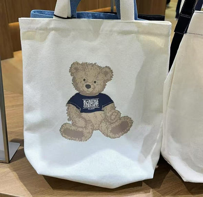 韓國直送MARITHE DOODLE BEAR ECO BAG 韩国大熊