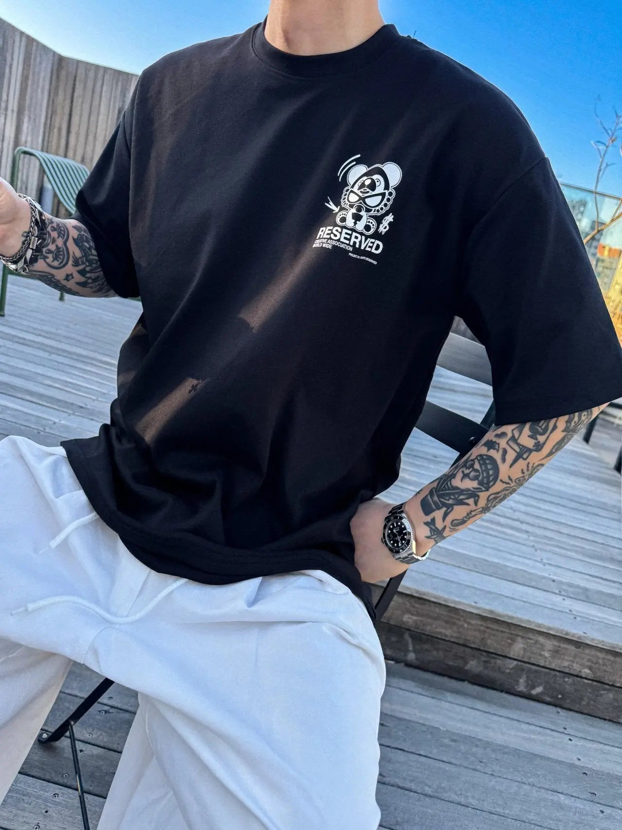 韓國直送 PLUS 82 HIYA Baby Panda Short Sleeve HLY & CHOCCICO
