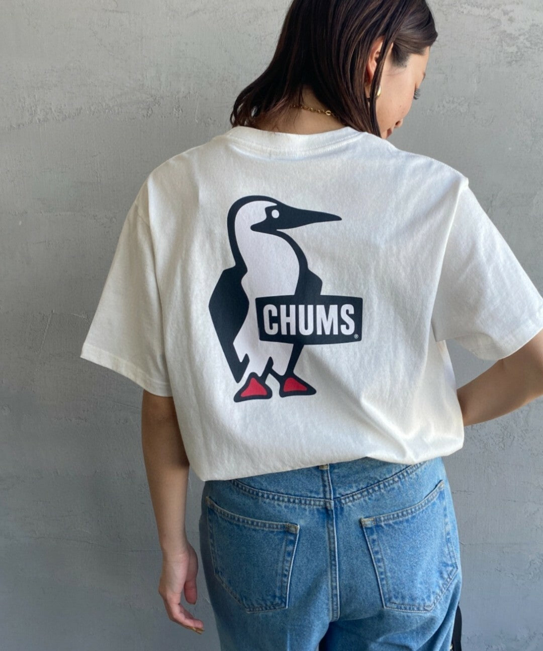 CHUMS booby Logo Tee