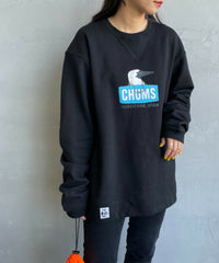 CHUMS OLD BOOBY FACE Logo Print Crew Neck Sweatshirt Nya醬外貿服飾 (大廠)