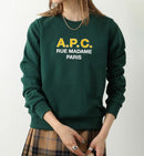 A.P.C.  Madame Trainer Crew Neck Sweatshirt NY