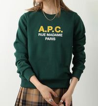 A.P.C.  Madame Trainer Crew Neck Sweatshirt NY