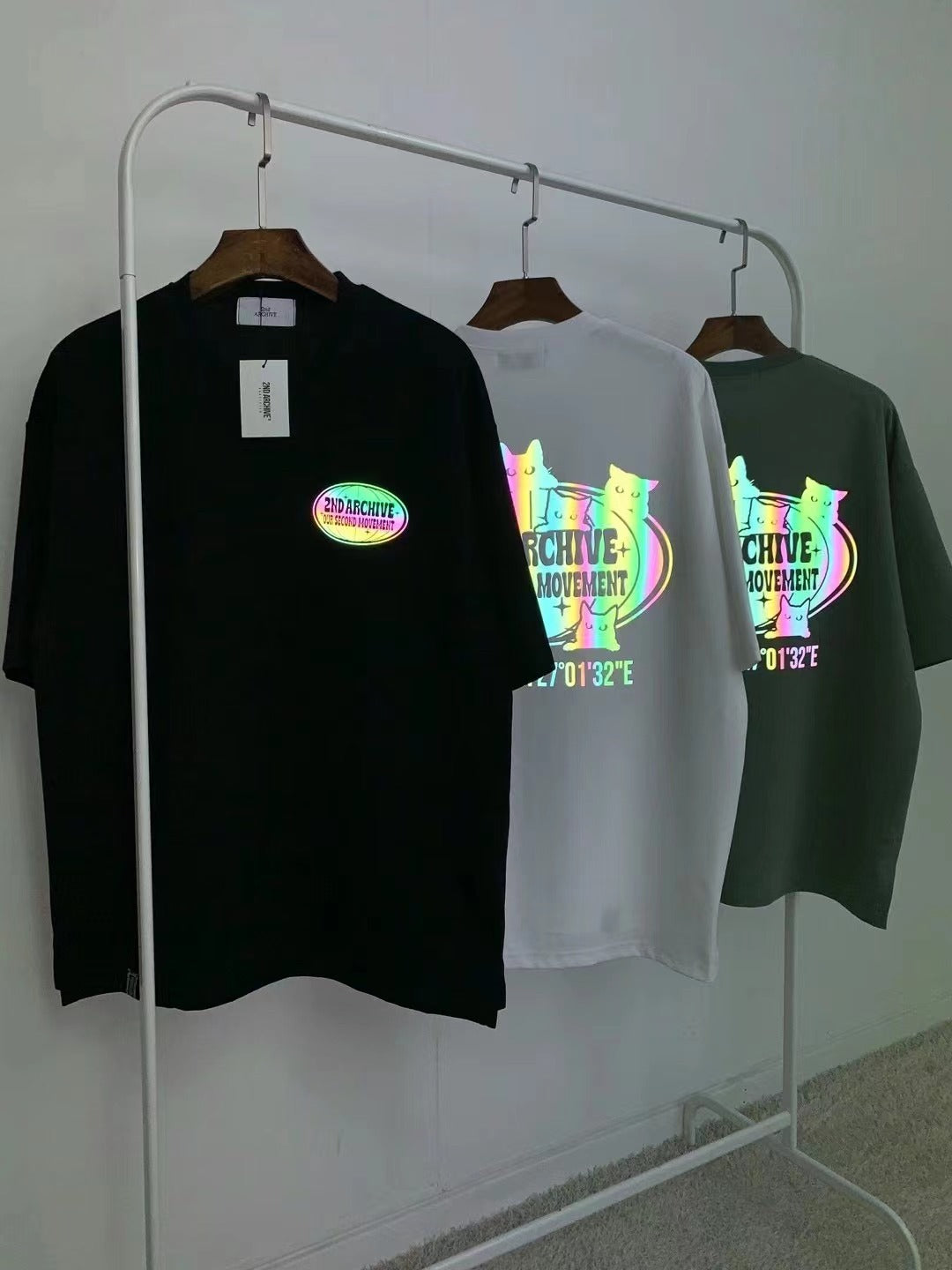 【一口價$298/件】🇰🇷韓國直送🇰🇷 2ND ARCHIVE Black Cat T-shirt -3 Color