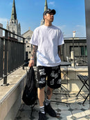 韓國直送 PLUS 82 HIYA Firework Graffiti Shorts APM 537 BOWL