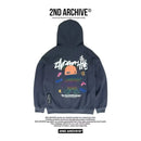韓國直送🇰🇷 2ND ARCHIVE Tattoo Beanie Bear Hoodies 2ND ARCHIVE