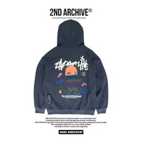韓國直送🇰🇷 2ND ARCHIVE Tattoo Beanie Bear Hoodies 2ND ARCHIVE
