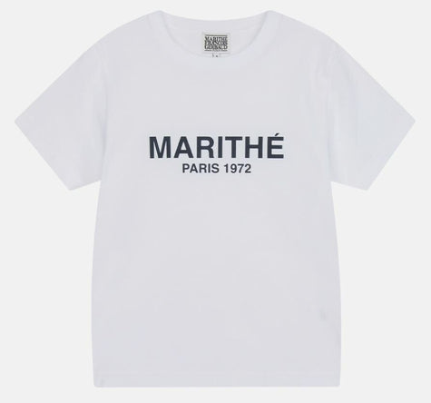 韓國直送Marithe Regular  Logo Tee
