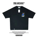 韓國直送 2ND ARCHIVE Headset Autograph Pen Dinosaur Tee HLY & CHOCCICO