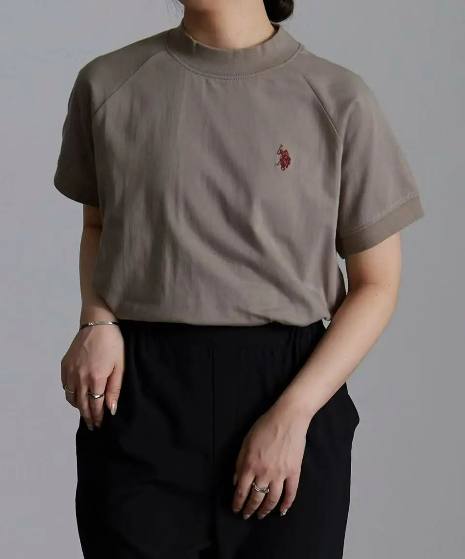 日本直送U.S. POLO ASSN Petite High Neck Tee