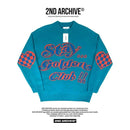 【一口價$399/件】🇰🇷韓國直送🇰🇷 2ND ARCHIVE Stay Gonden Club Jacquard Knit Sweater 2ND ARCHIVE