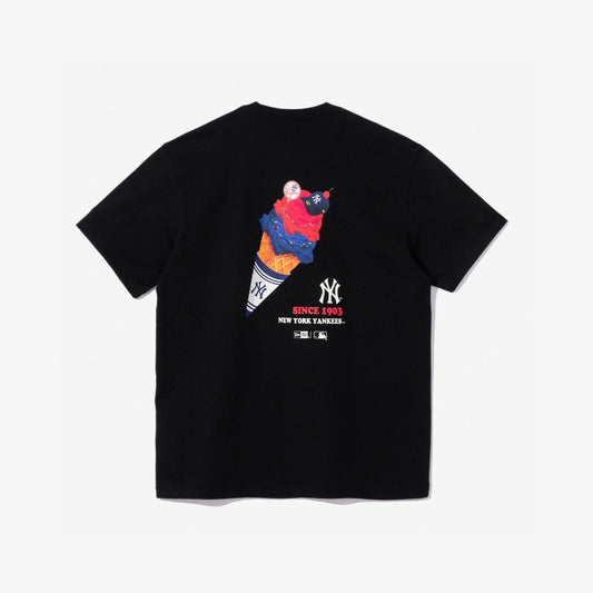 New Era  New York Yankees Home Cheering Ice Cream Tee - 3 Color