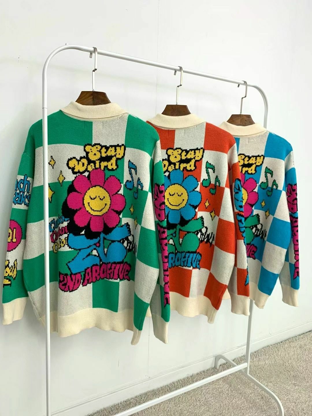 【一口價$428/件】🇰🇷韓國直送🇰🇷 2ND ARCHIVE Stay Flower Knit Sweater 2ND ARCHIVE