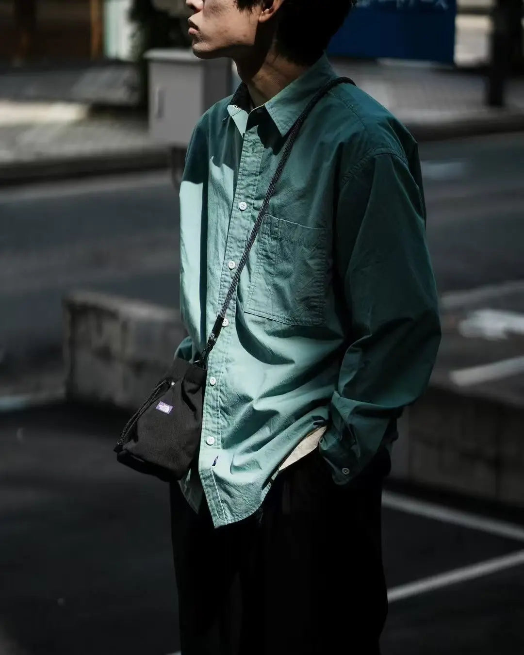 TNF PURPLE LABEL Regular Collar Field Shirt NT3432N