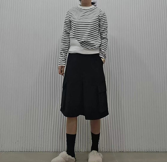 韓國直送Color-Block Top