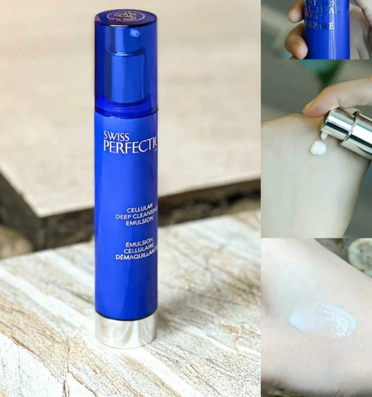 Swiss Perfection Cellular Deep Cleansing Emulsion 活細胞二合一深層潔膚卸妝乳液 100ml