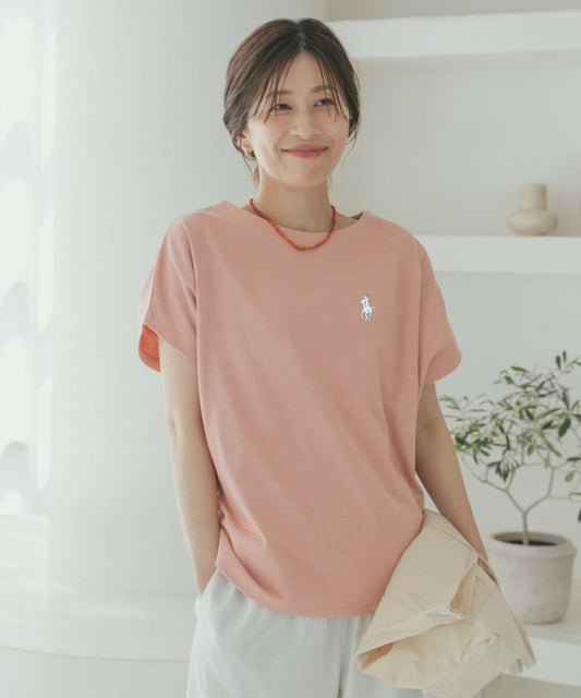 RL 刺繡船領 Tee -4 Color