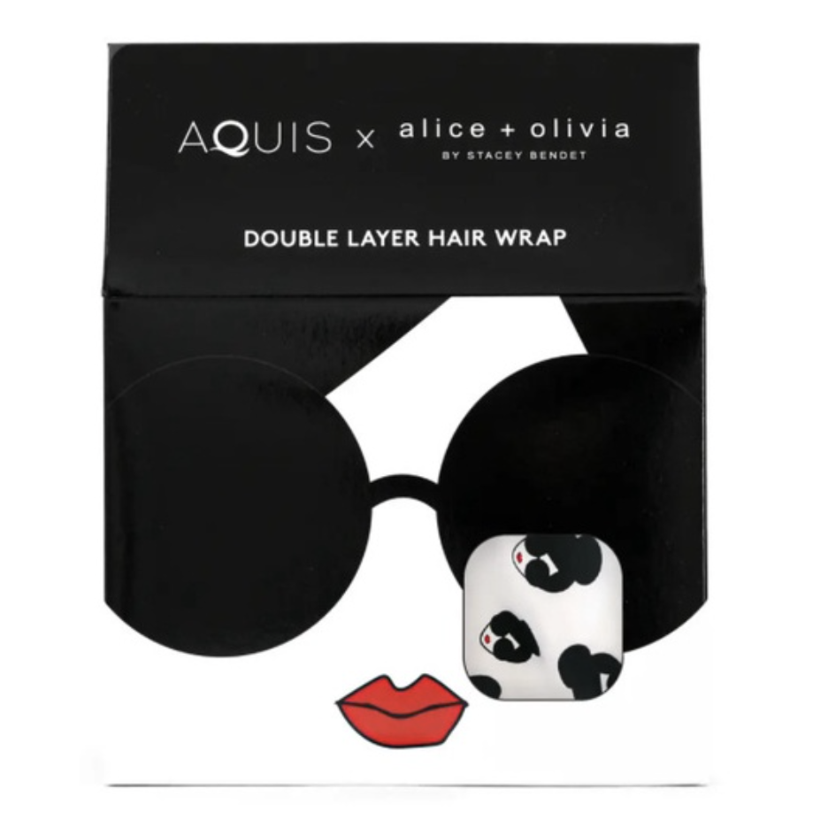 美國🇺🇸 AQUIS x Alice + Olivia 聯名雙層速乾髮帽