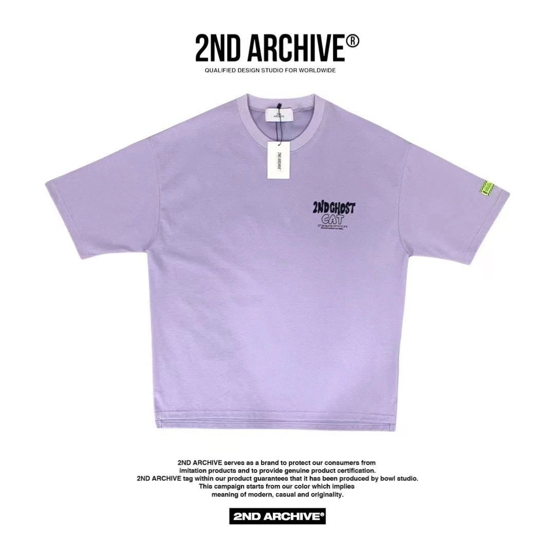 【一口價$277/件】🇰🇷韓國直送🇰🇷 2ND ARCHIVE 2nd Ghost T-shirt - 4 Color APM 537 BOWL