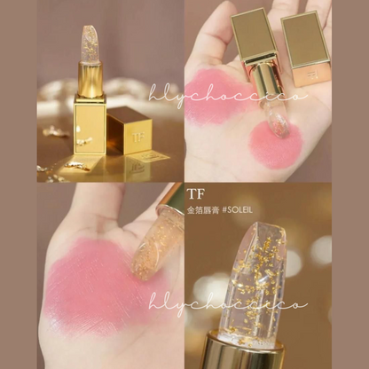 Tom Ford 限量奢華 透明24k金變色潤唇膏 Fm