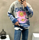 【一口價$325/件】🇰🇷韓國直送🇰🇷 2ND ARCHIVE Smile Knit Sweater 💜 20Mysterios23 💜