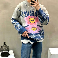 【一口價$325/件】🇰🇷韓國直送🇰🇷 2ND ARCHIVE Smile Knit Sweater 💜 20Mysterios23 💜