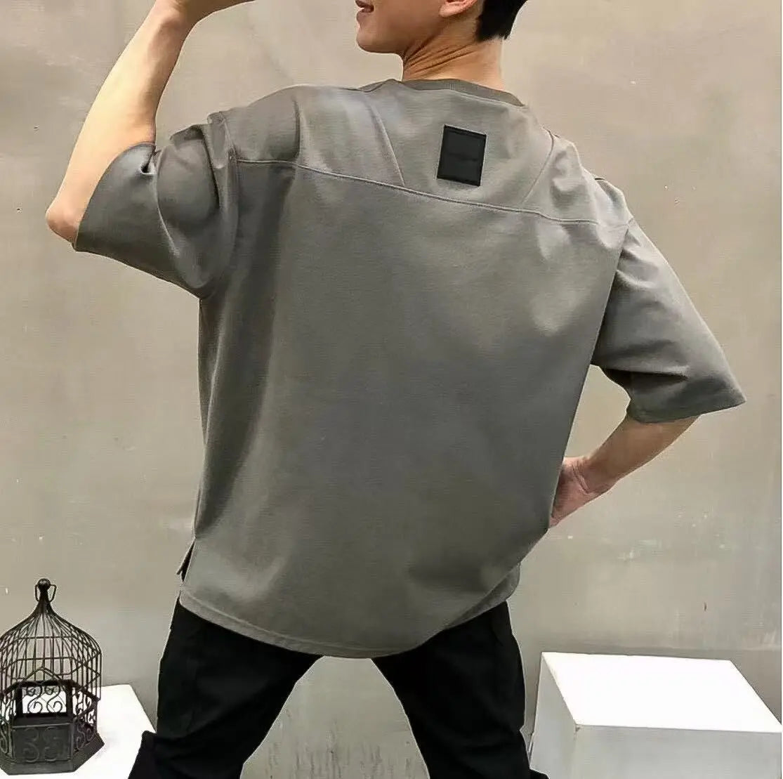 韓國直送🇰🇷 2ND ARCHIVE Embroidered Letters T-shirt APM 537 BOWL
