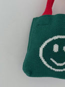 【一口價$108/個】🇰🇷韓國直送🇰🇷 Smile Knit Bag (3color) (大廠)
