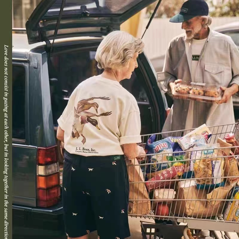 L.L.Bean x BEAMS 限定綠標印花短袖 T-SHIRT HA