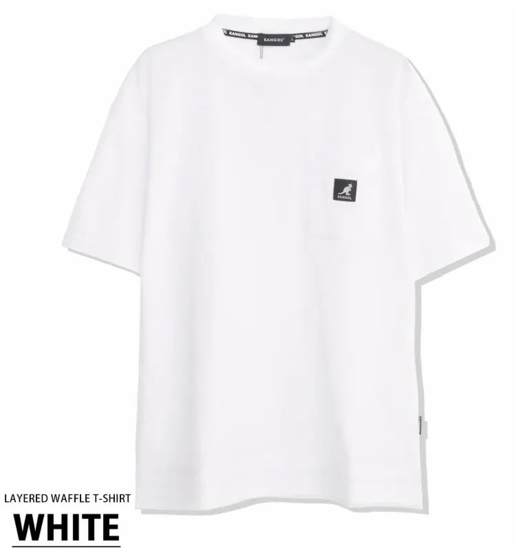 日本直送 Kangol Layered Waffle Tee Rode Crown(Rakuten Fashion)
