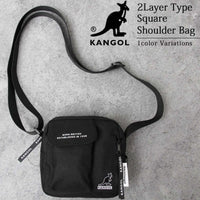 日本直送Kangol 2L Layer Type Square Shoulder Bag kangol (Rakuten)