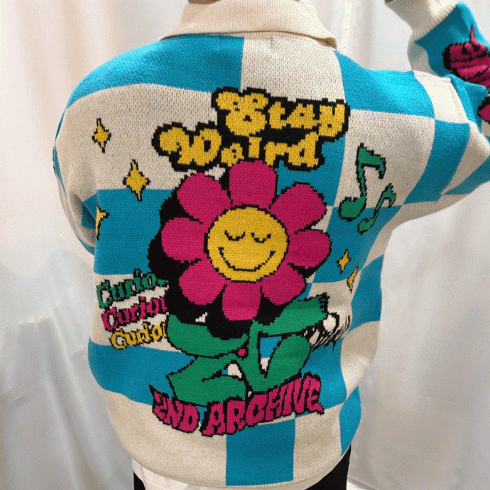 韓國直送🇰🇷 2ND ARCHIVE Stay Flower Knit Sweater