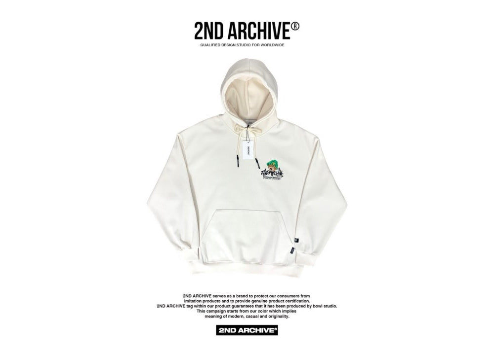 【一口價$390/件】🇰🇷韓國直送🇰🇷 2ND ARCHIVE Crayon Bear Hoodie 2ND ARCHIVE
