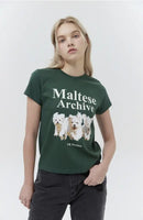 韓國直送Waikei Maltese Maltese Archive Short Sleeve T-shirt OIOI 線上