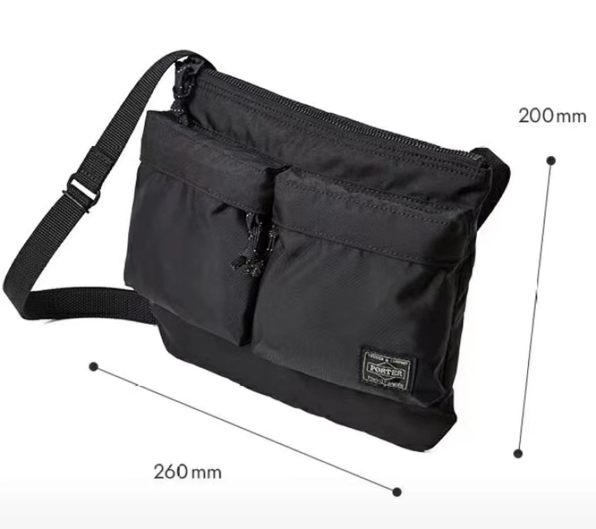 PORTER FORCE SHOULDER BAG Nya醬外貿服飾 (大廠)