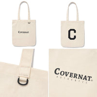 【一口價$256/個】韓國連線🇰🇷 韓國直送 COVERNAT Logo Canvas Tote Bag (大廠)