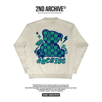 【一口價$408/件】🇰🇷韓國直送🇰🇷 2ND ARCHIVE Chess Bear Knit Sweater 2ND ARCHIVE