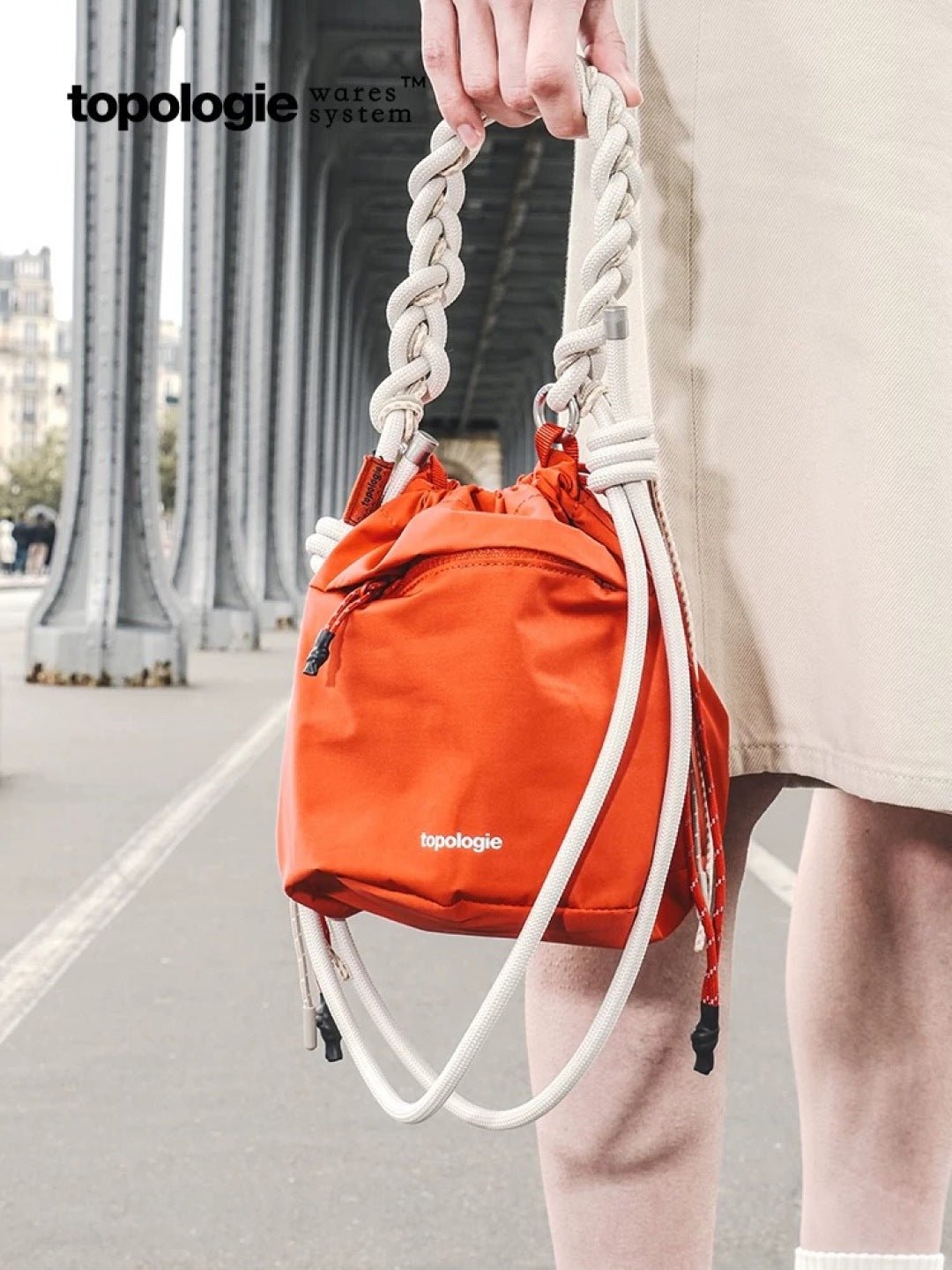 新款OUTLET ~ TOPOLOGIE Bucket Bag HLY & CHOCCICO